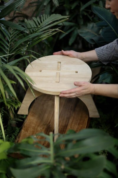 Banquito de madera para armar - Imagen 2