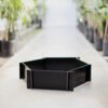Bancal huertero hexagonal mediano de aluminio para armar - -
